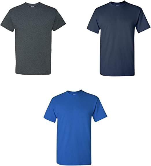 Gildan Adult Heavy Cotton T-Shirt, Style G5000, Multipack