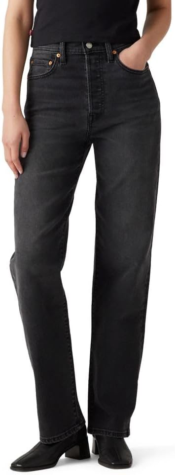 Levi's Womens Ribcage Straight Full Length Jeans