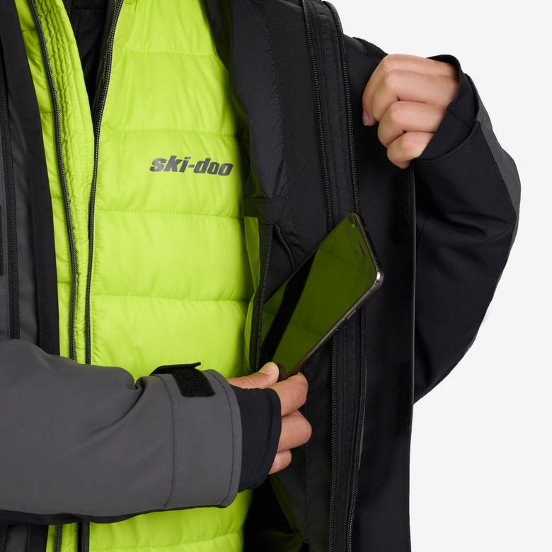 Ski-Doo VASA Jacket (SKU 4409341370) – Green – Unisex – Size XLT – New