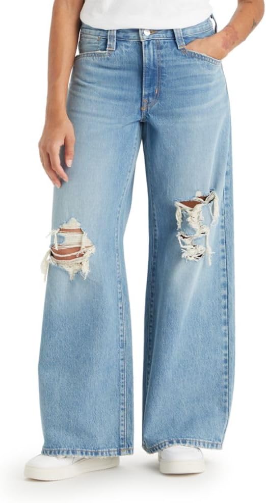 Levi's Womens 94 Baggy Wide Leg Jean (Also Available in Plus)