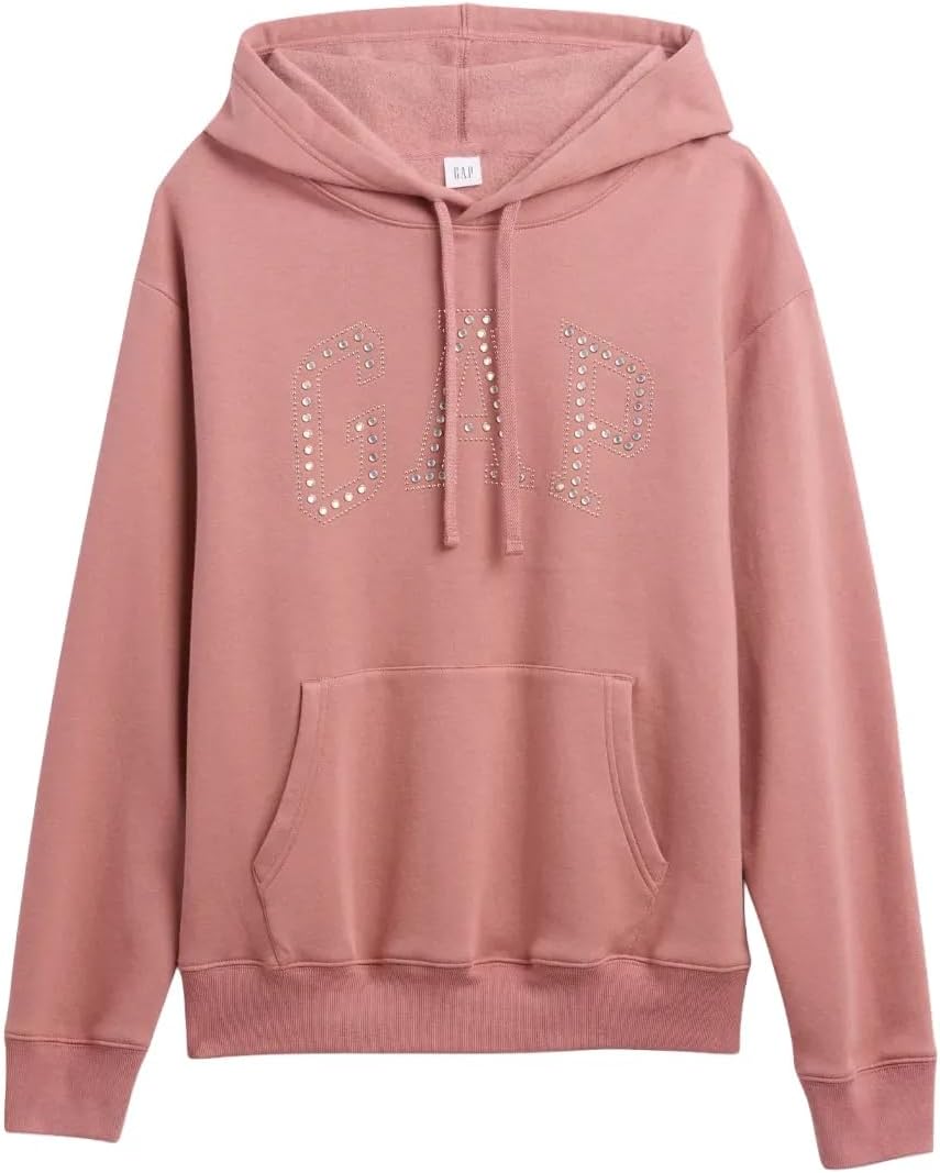 GAP Women's Logo Hoodie Hooded Pull-on Sweatshirt