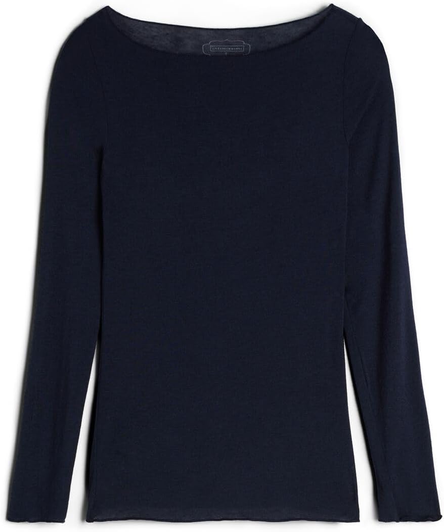 Intimissimi Woman's Boat Neck Modal Cashmere Ultralight Top