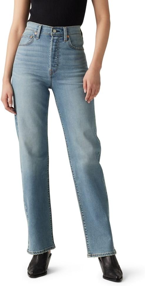 Levi's Womens Ribcage Straight Full Length Jeans