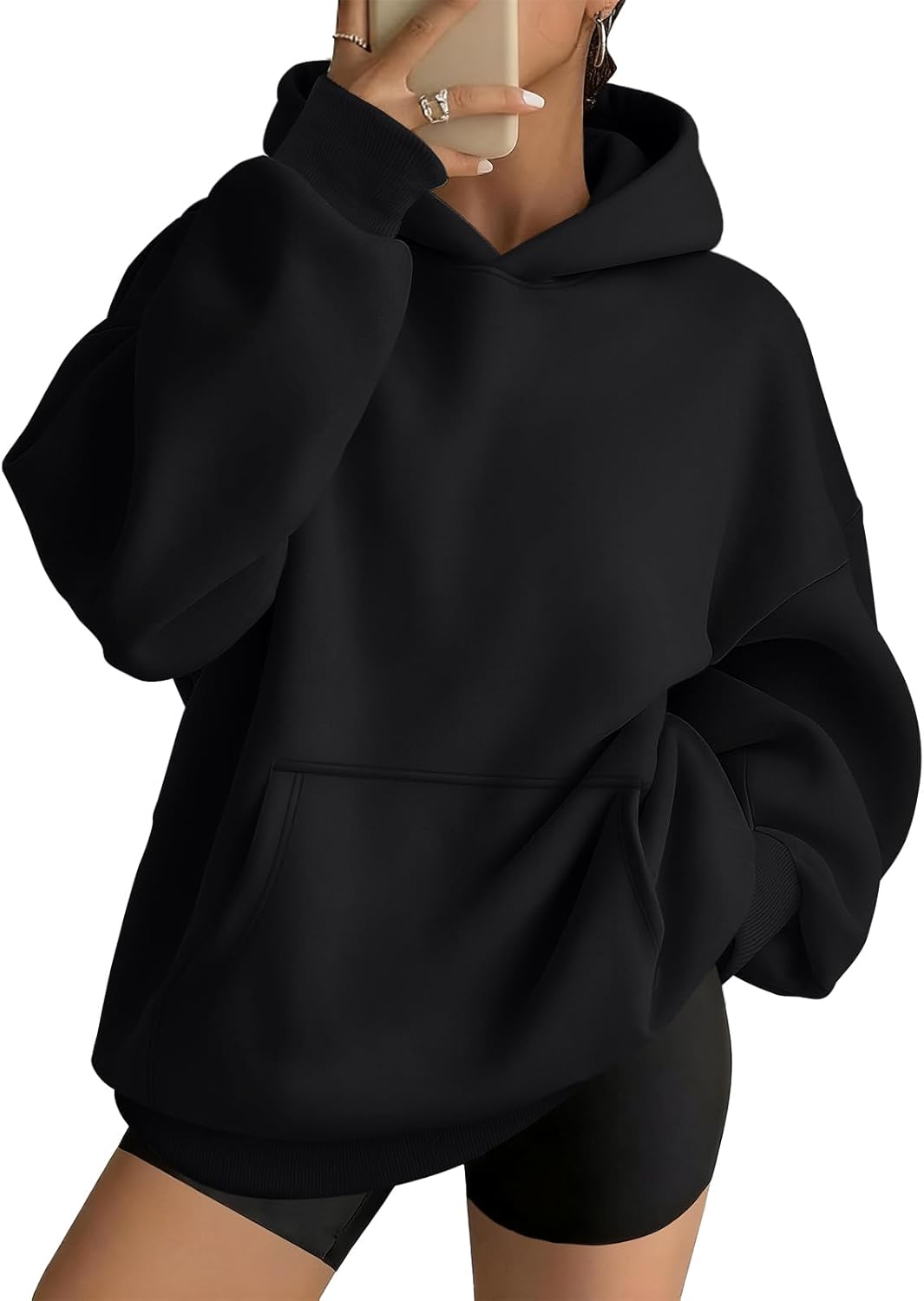 AUTOMET Womens Oversized Hoodies Fleece Trendy Sweatshirts Fall Fashion 2025 Pullover Winter Clothing Outfits