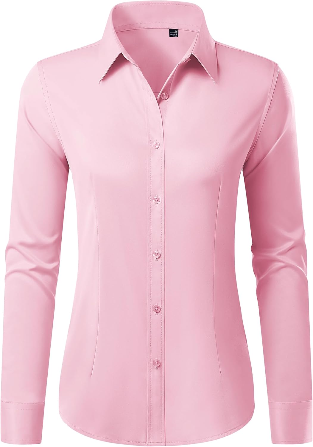 Button Down Shirts for Women Wrinkle Free Dress Shirt Classic Fit Long Sleeve Casual Business Blouse Work