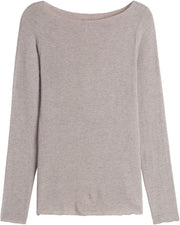 Intimissimi Woman's Boat Neck Modal Cashmere Ultralight Top