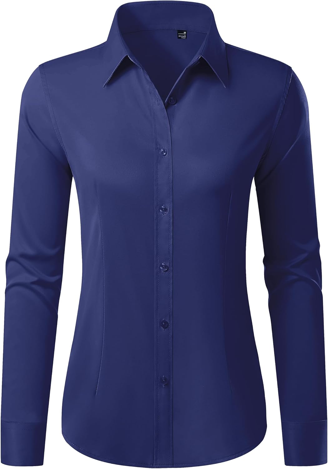 Button Down Shirts for Women Wrinkle Free Dress Shirt Classic Fit Long Sleeve Casual Business Blouse Work