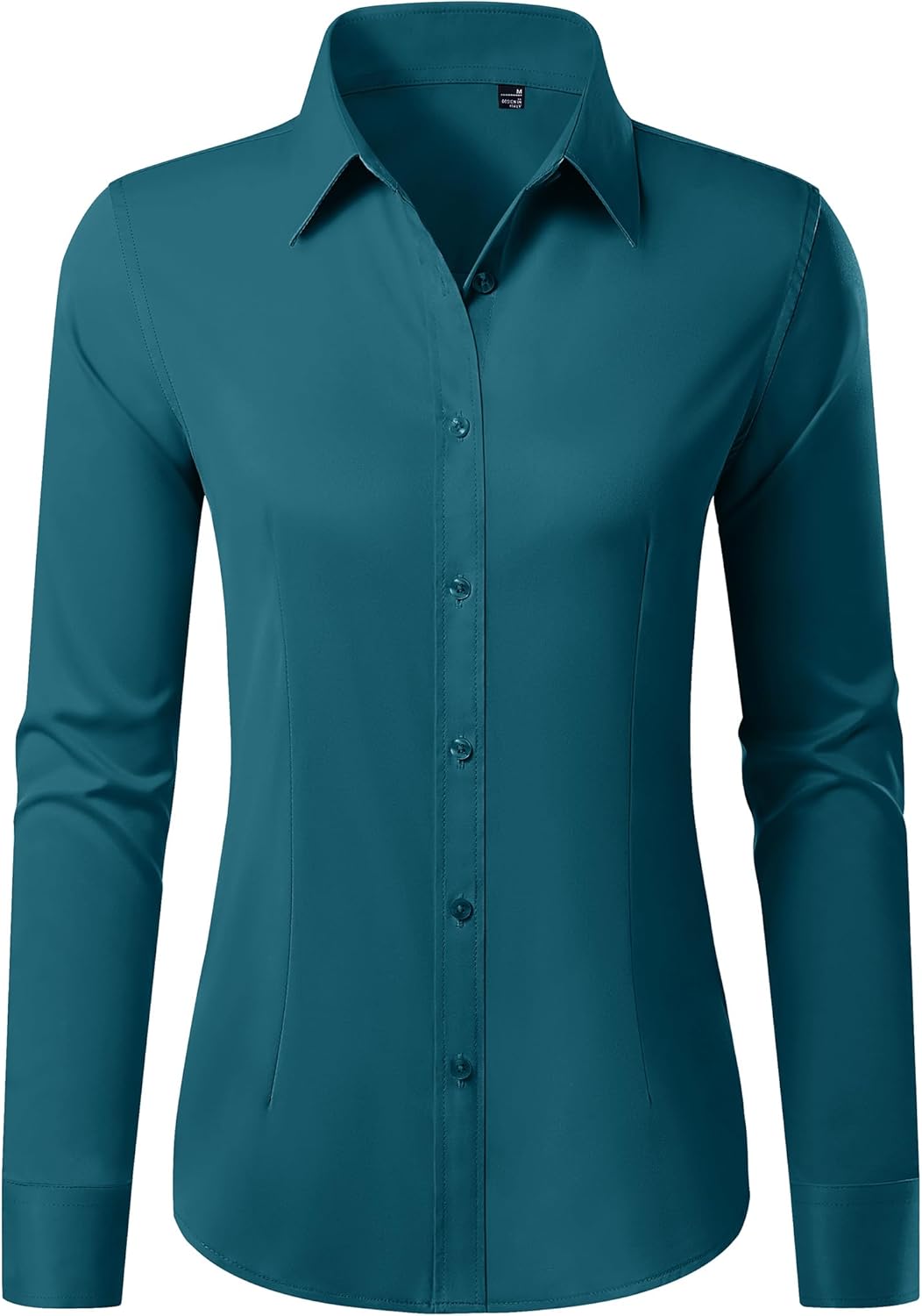 Button Down Shirts for Women Wrinkle Free Dress Shirt Classic Fit Long Sleeve Casual Business Blouse Work