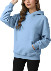 Womens Winter Fleece Hoodies Sweatshirts - Long Sleeve Pullover Sweaters With Pocket 2025 Fashion Outfits