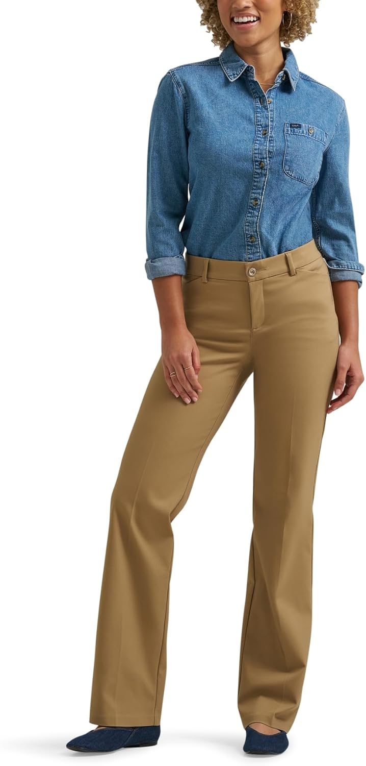 Lee Women's Ultra Lux Comfort with Flex Motion Trouser Pant