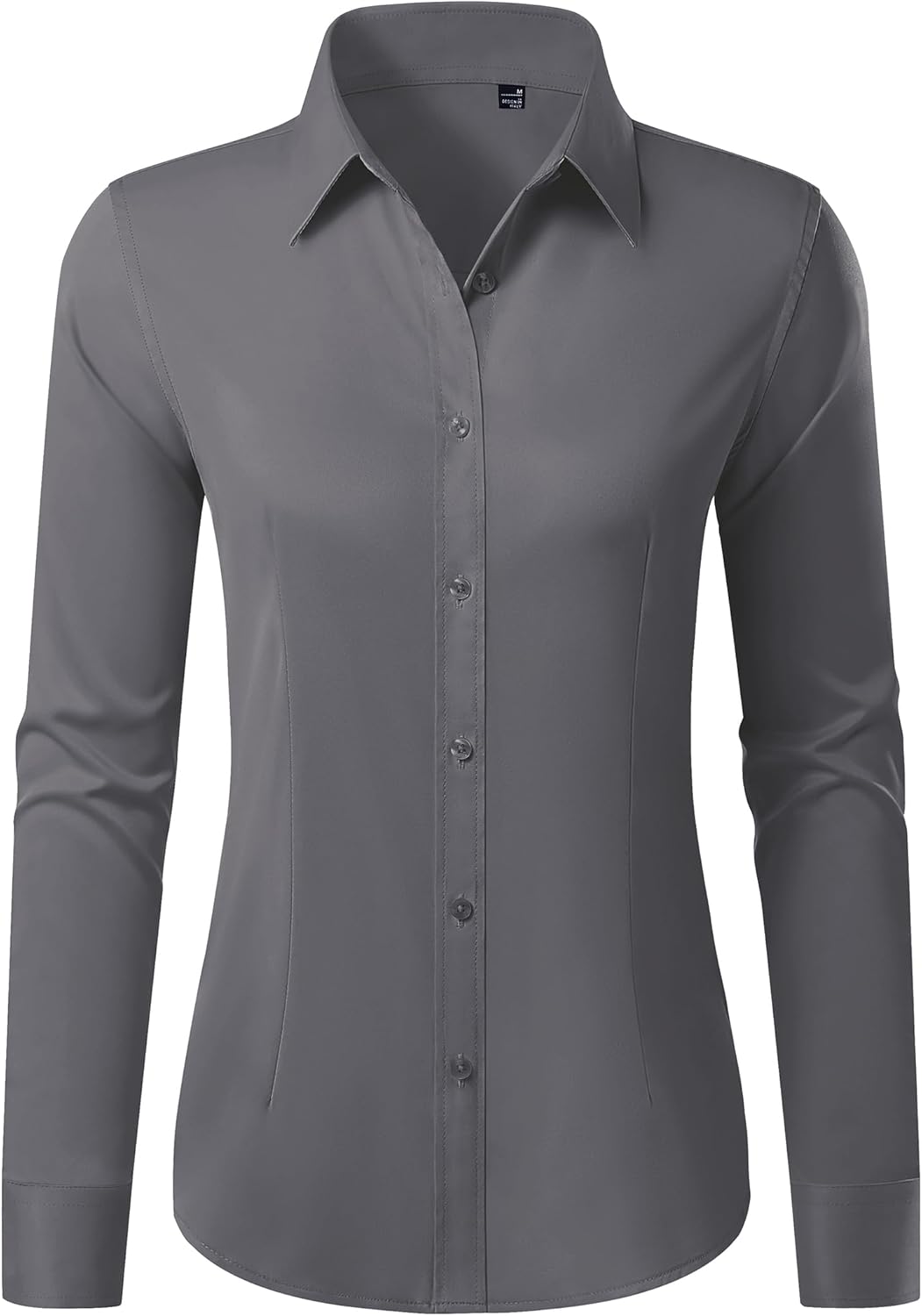 Button Down Shirts for Women Wrinkle Free Dress Shirt Classic Fit Long Sleeve Casual Business Blouse Work