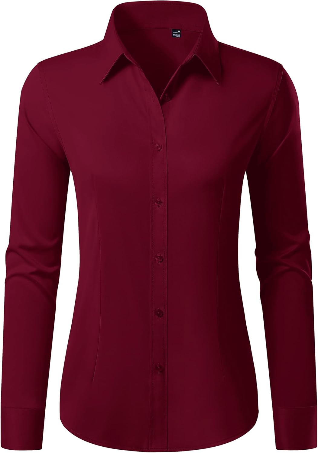 Button Down Shirts for Women Wrinkle Free Dress Shirt Classic Fit Long Sleeve Casual Business Blouse Work