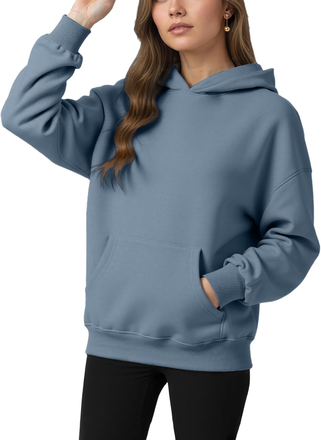Womens Winter Fleece Hoodies Sweatshirts - Long Sleeve Pullover Sweaters With Pocket 2025 Fashion Outfits