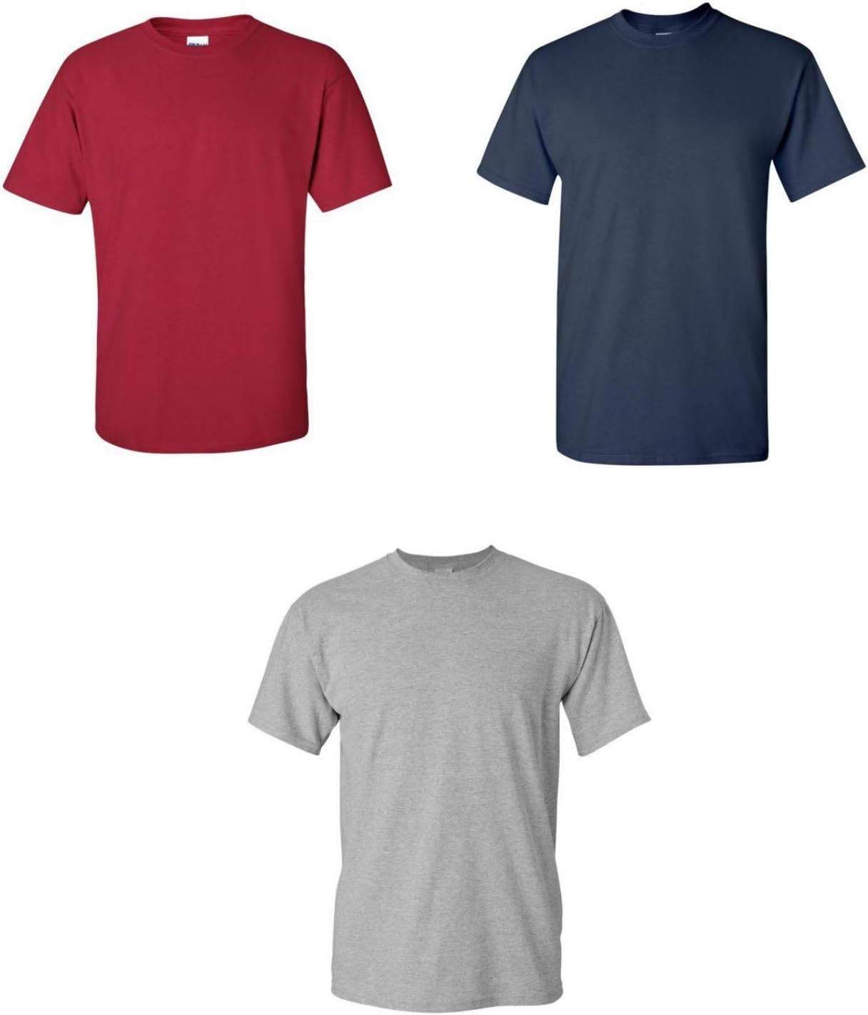 Gildan Adult Heavy Cotton T-Shirt, Style G5000, Multipack