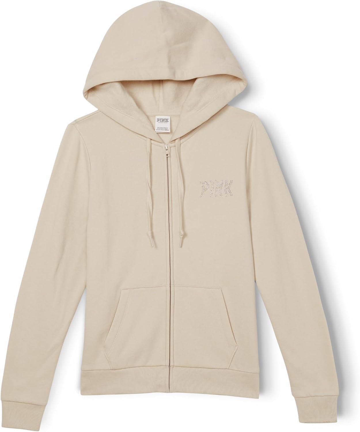 Victoria's Secret Women's PINK Logo Full Zip-up Sweatshirt (XS-XXL)