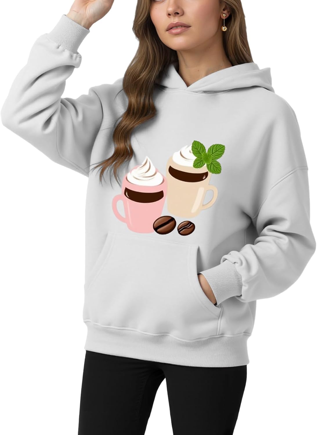 Womens Winter Fleece Hoodies Sweatshirts - Long Sleeve Pullover Sweaters With Pocket 2025 Fashion Outfits