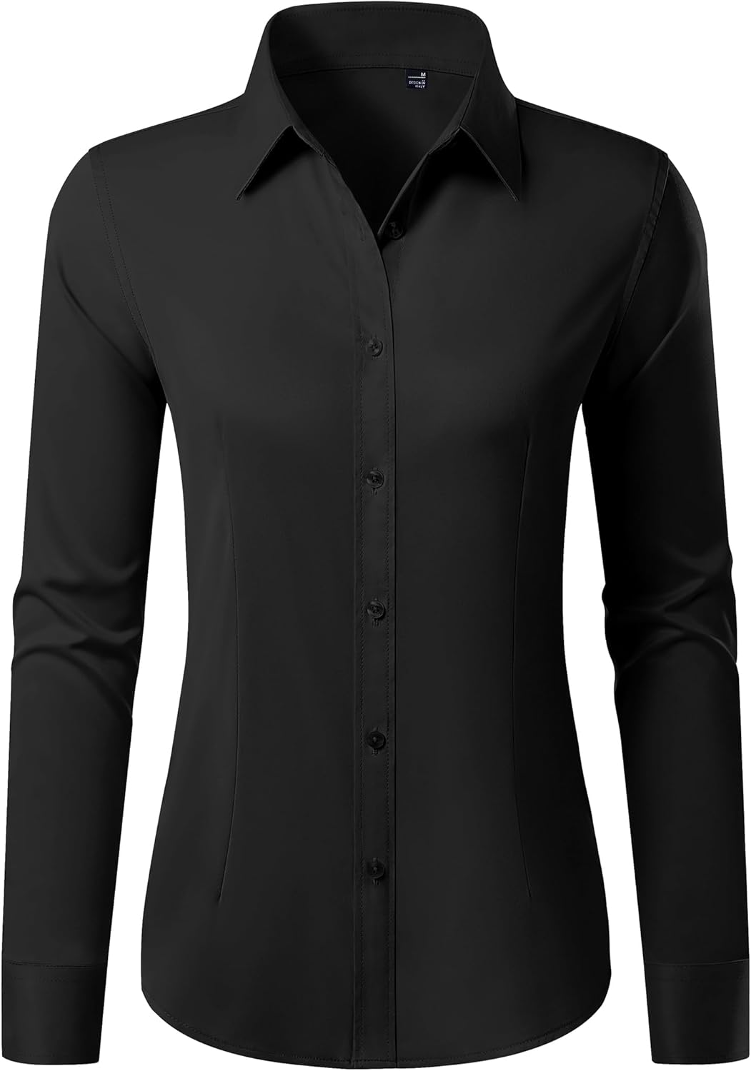Button Down Shirts for Women Wrinkle Free Dress Shirt Classic Fit Long Sleeve Casual Business Blouse Work