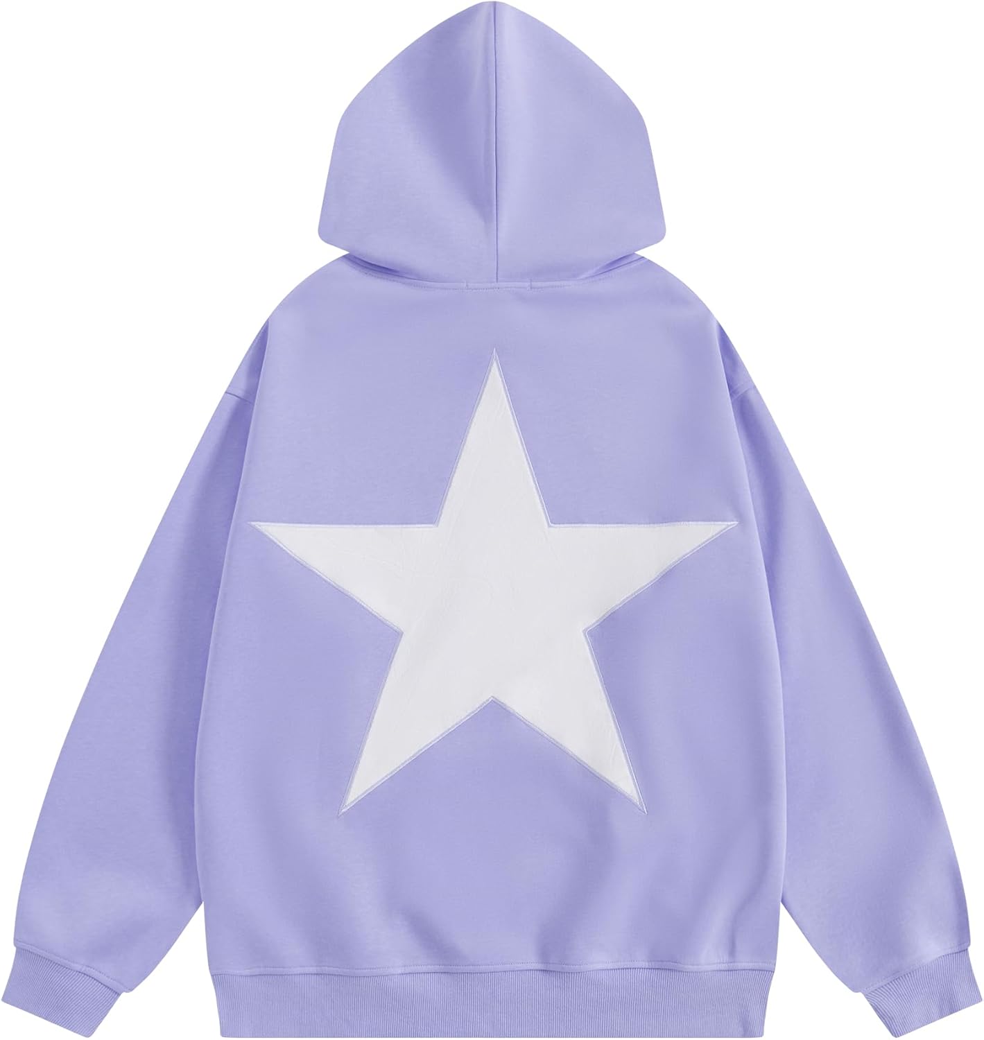 Aelfric Eden Star Hoodies Y2k Oversized Graphic Hoodies Aesthetic 90s Crewneck Sweatshirt Long Sleeve Pullover Tops
