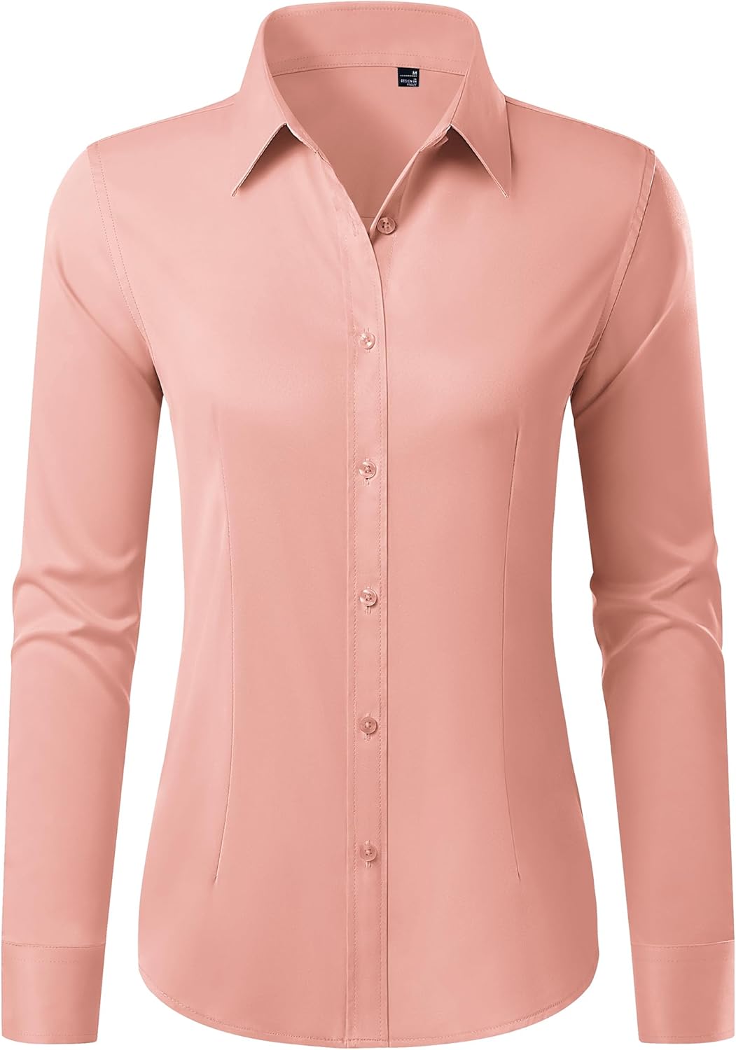 Button Down Shirts for Women Wrinkle Free Dress Shirt Classic Fit Long Sleeve Casual Business Blouse Work
