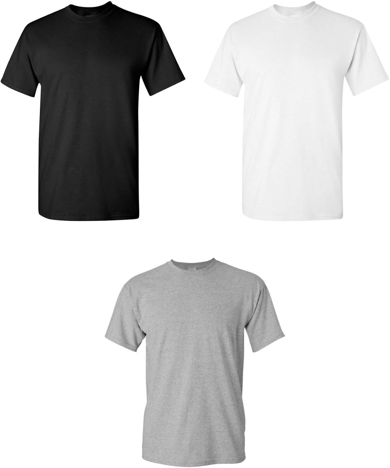 Gildan Adult Heavy Cotton T-Shirt, Style G5000, Multipack