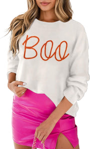 MARZXIN Women 2025 Casual Holiday Sweaters Long Sleeve Round Neck Valentine Sweater Tops Merry Christmas Sweaters