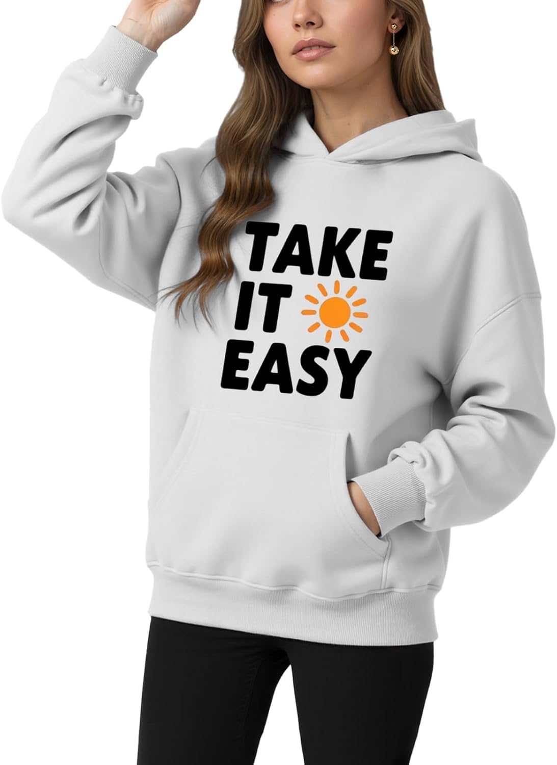 Womens Winter Fleece Hoodies Sweatshirts - Long Sleeve Pullover Sweaters With Pocket 2025 Fashion Outfits