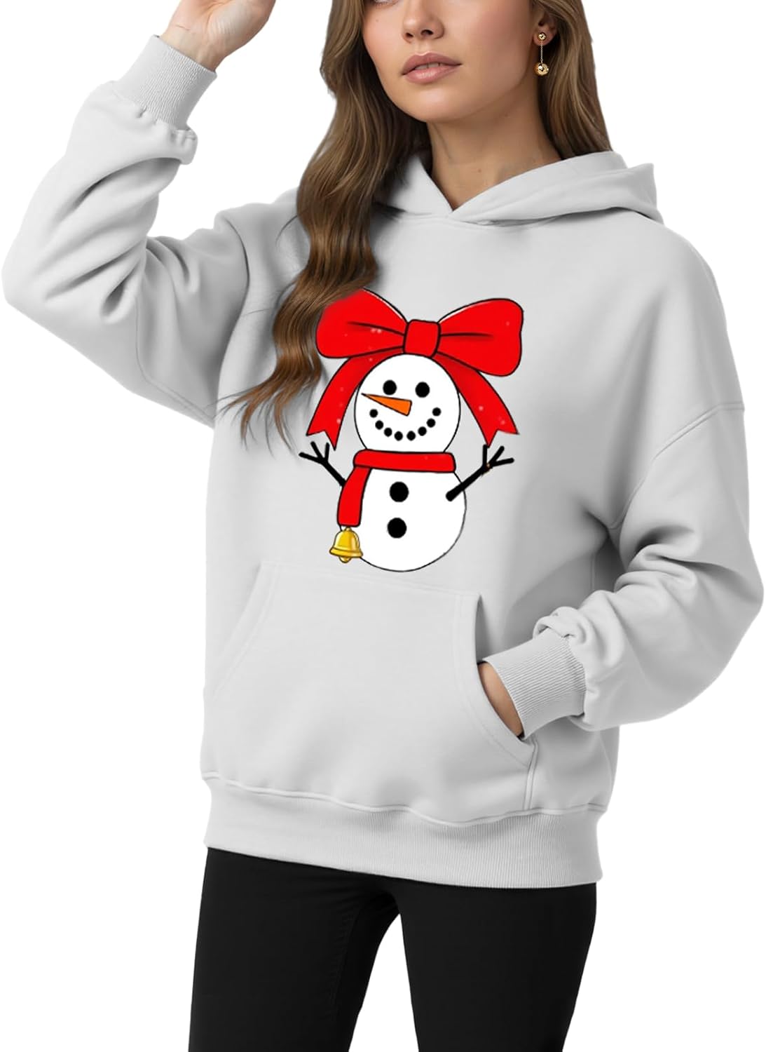 Womens Winter Fleece Hoodies Sweatshirts - Long Sleeve Pullover Sweaters With Pocket 2025 Fashion Outfits