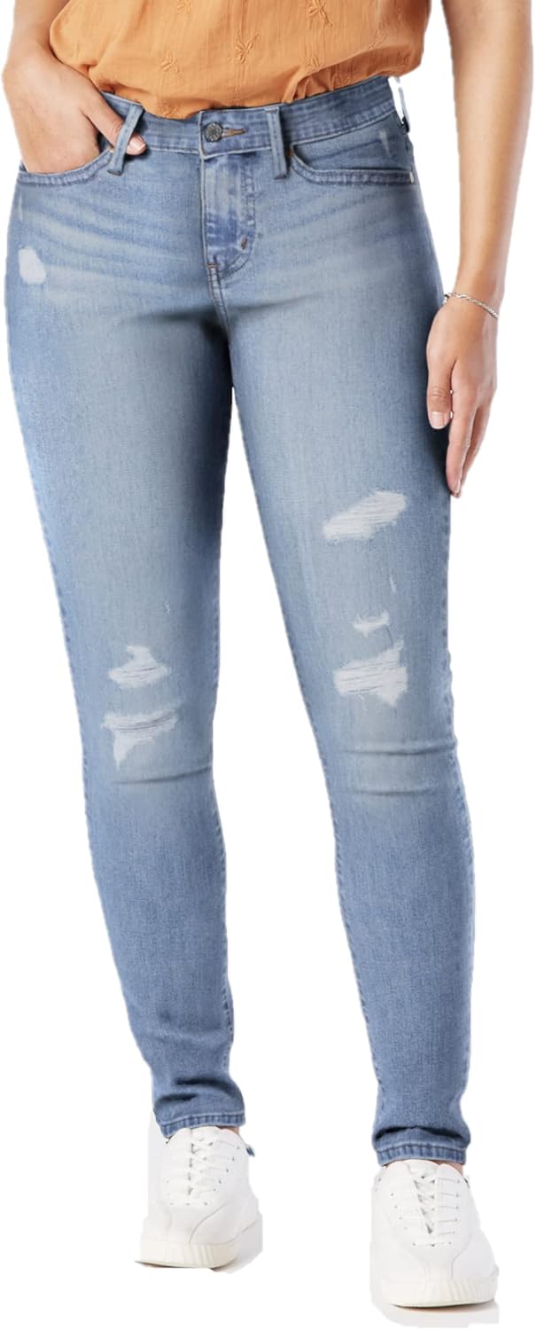 Levi Strauss Signature Gold Women's Size Modern Bootcut Jeans Mid-Rise Stretch Denim (Also Available in Plus)