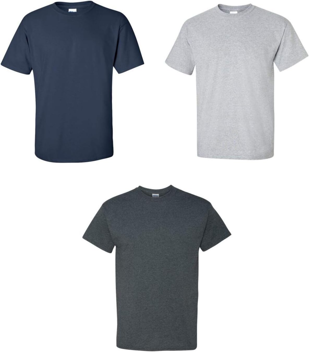 Gildan Adult Heavy Cotton T-Shirt, Style G5000, Multipack