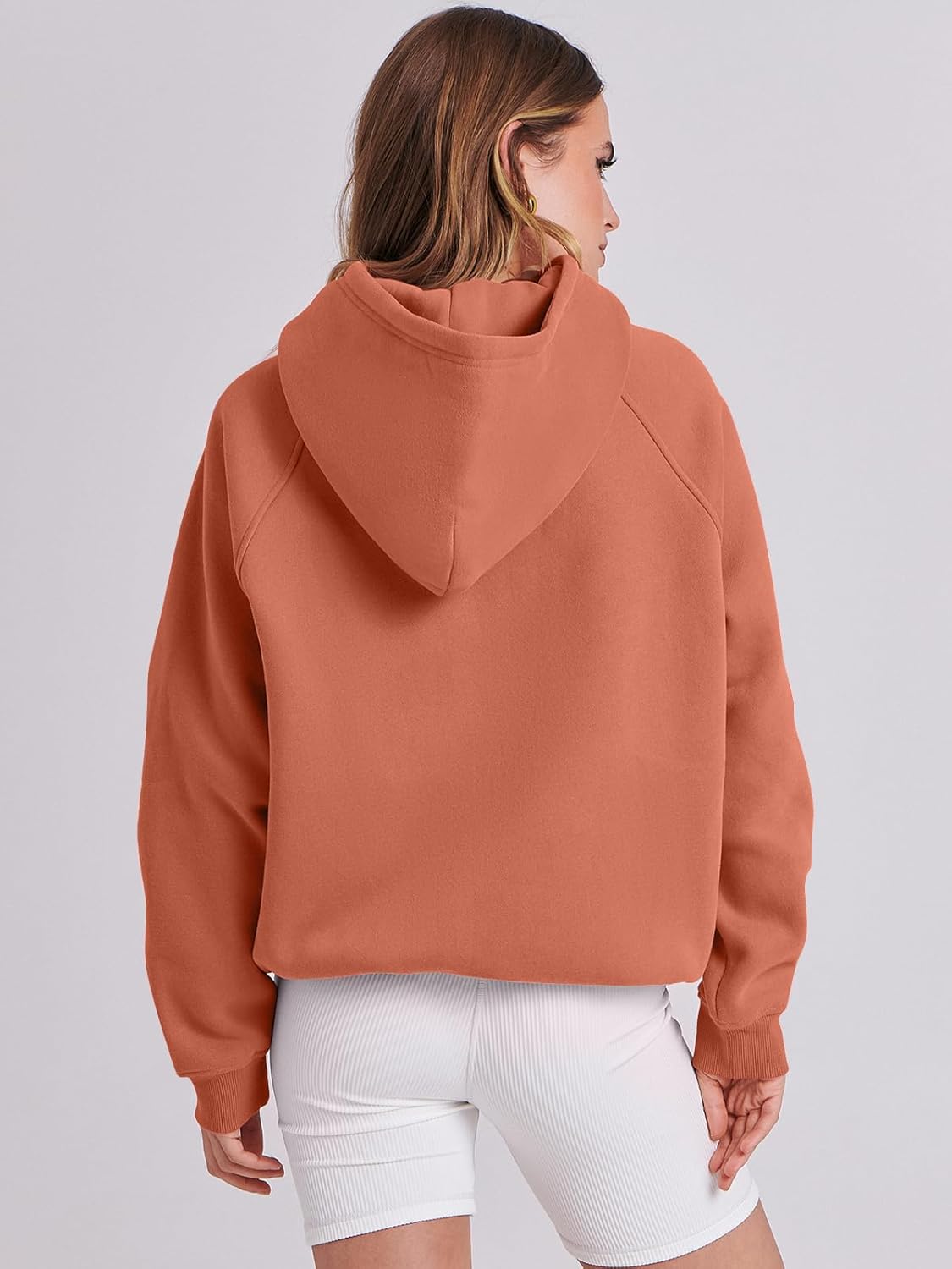 ANRABESS Women Hoodies Oversized Fleece Long Sleeve Comfy Casual Basic Pullover Sweatshirts 2025 Fall Outfits Y2K Clothes