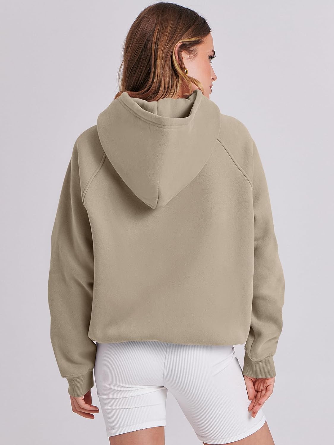 ANRABESS Women Hoodies Oversized Fleece Long Sleeve Comfy Casual Basic Pullover Sweatshirts 2025 Fall Outfits Y2K Clothes