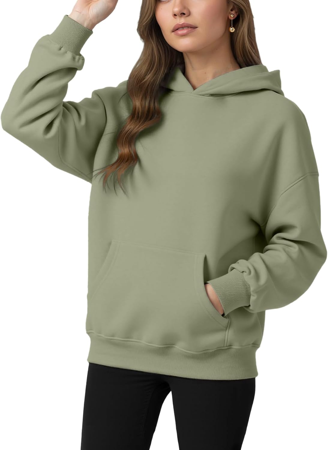 Womens Winter Fleece Hoodies Sweatshirts - Long Sleeve Pullover Sweaters With Pocket 2025 Fashion Outfits