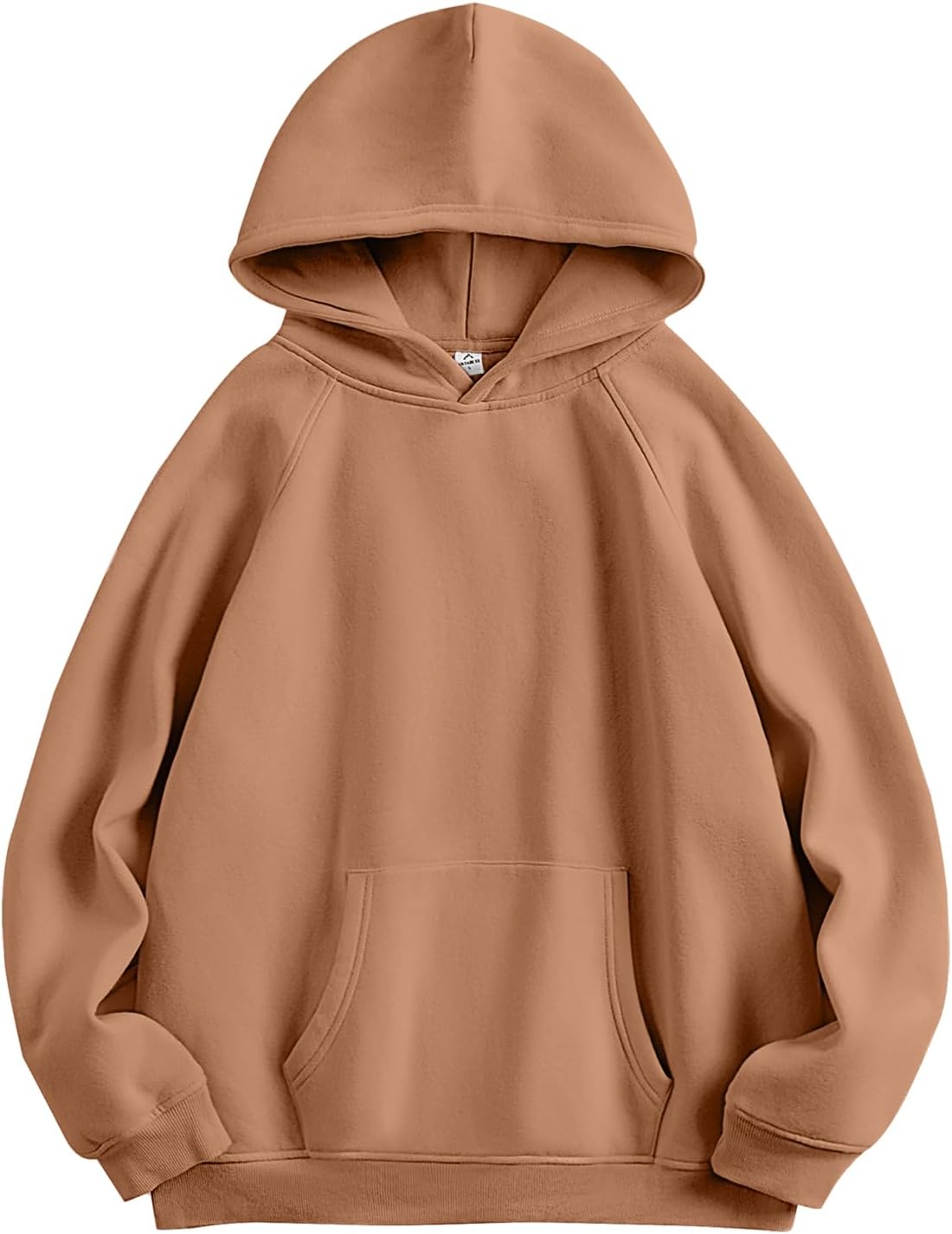 ANRABESS Women Hoodies Oversized Fleece Long Sleeve Comfy Casual Basic Pullover Sweatshirts 2025 Fall Outfits Y2K Clothes