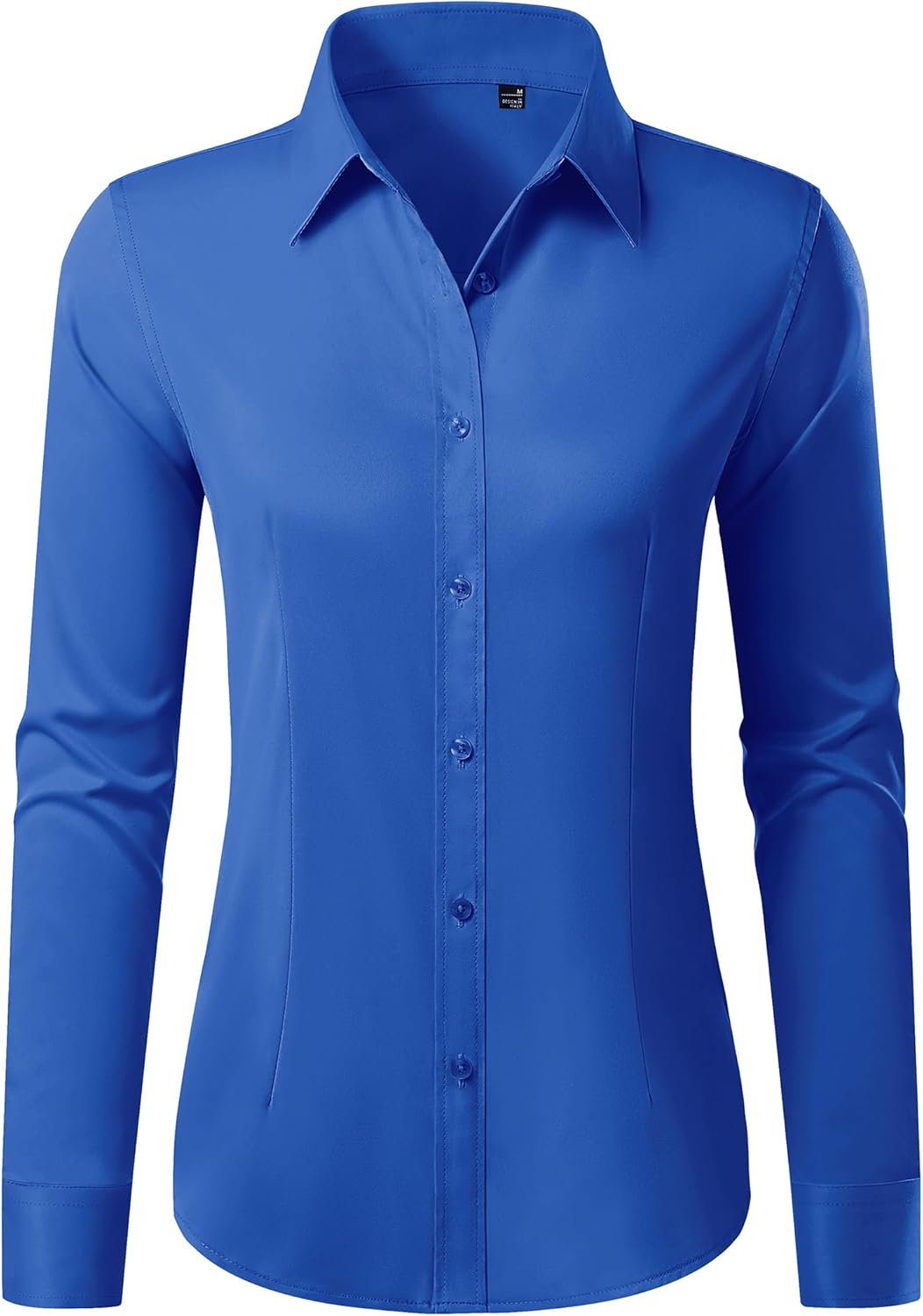 Button Down Shirts for Women Wrinkle Free Dress Shirt Classic Fit Long Sleeve Casual Business Blouse Work