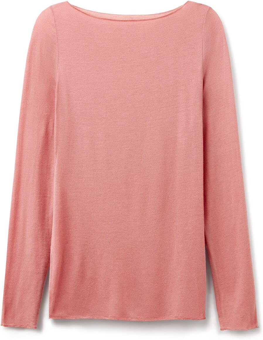 Intimissimi Woman's Boat Neck Modal Cashmere Ultralight Top