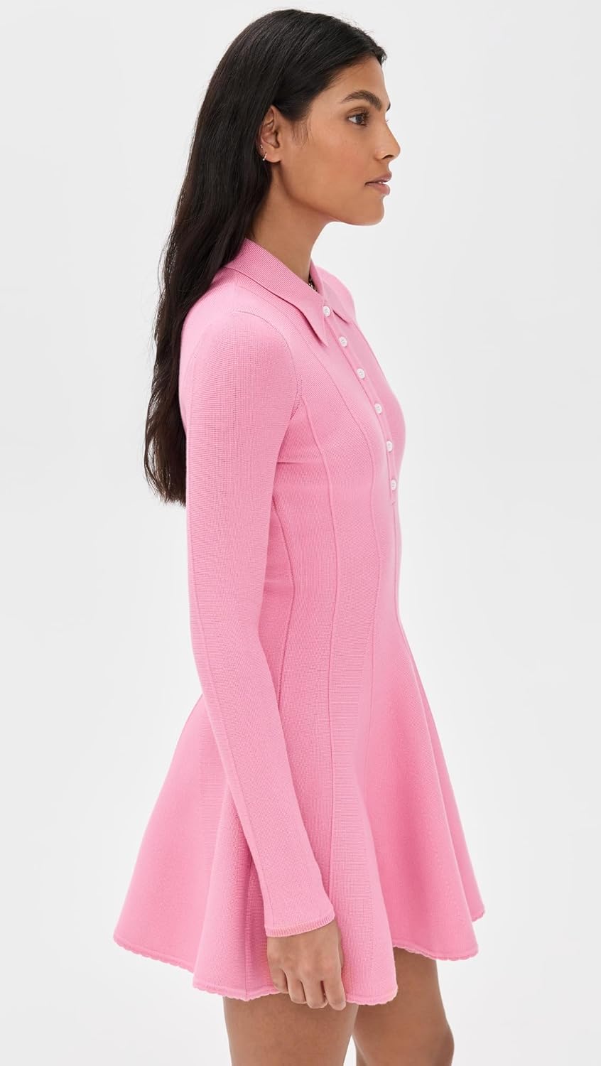 Fleur du Mal Women's Henley Flared Corset Dress