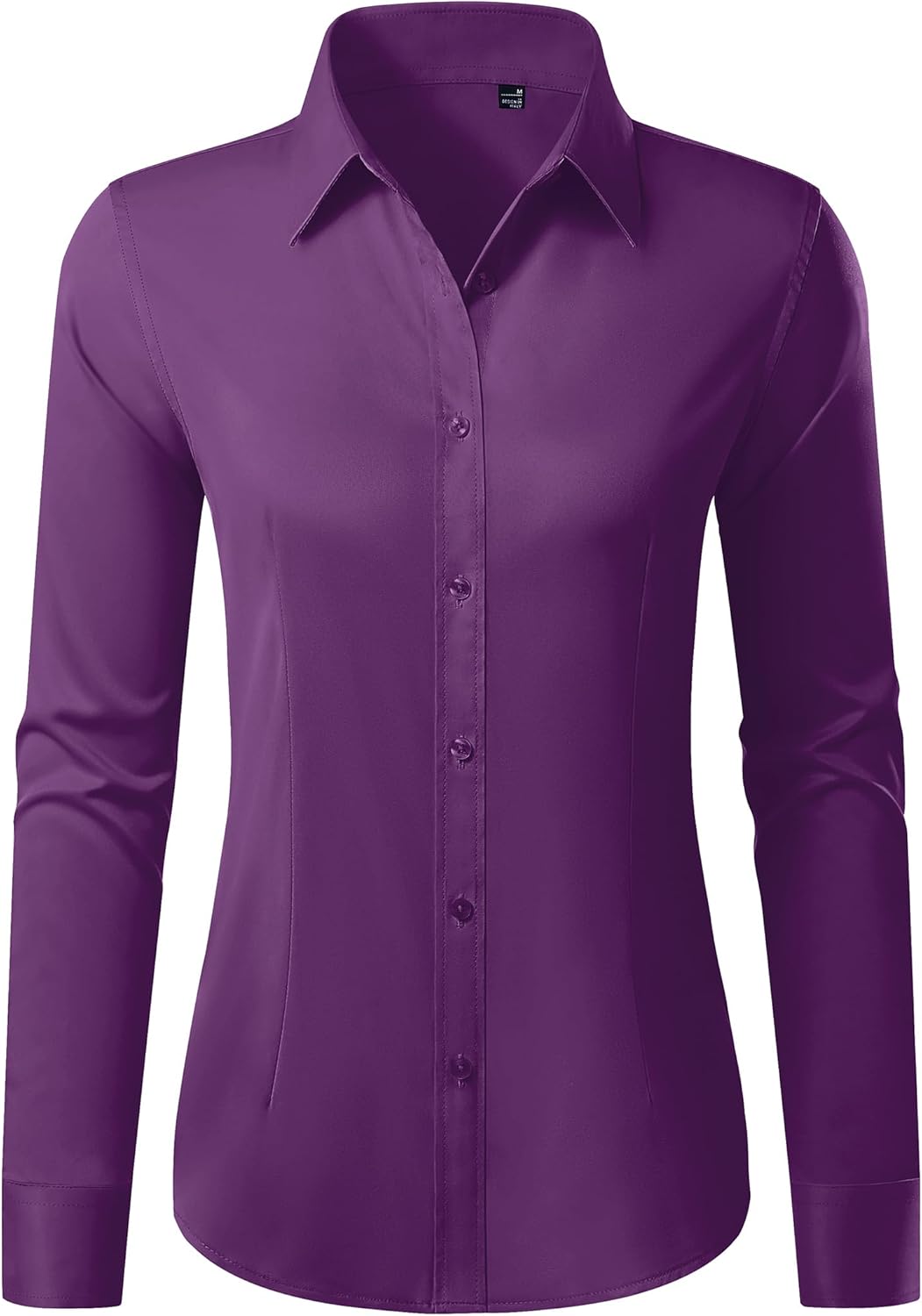 Button Down Shirts for Women Wrinkle Free Dress Shirt Classic Fit Long Sleeve Casual Business Blouse Work