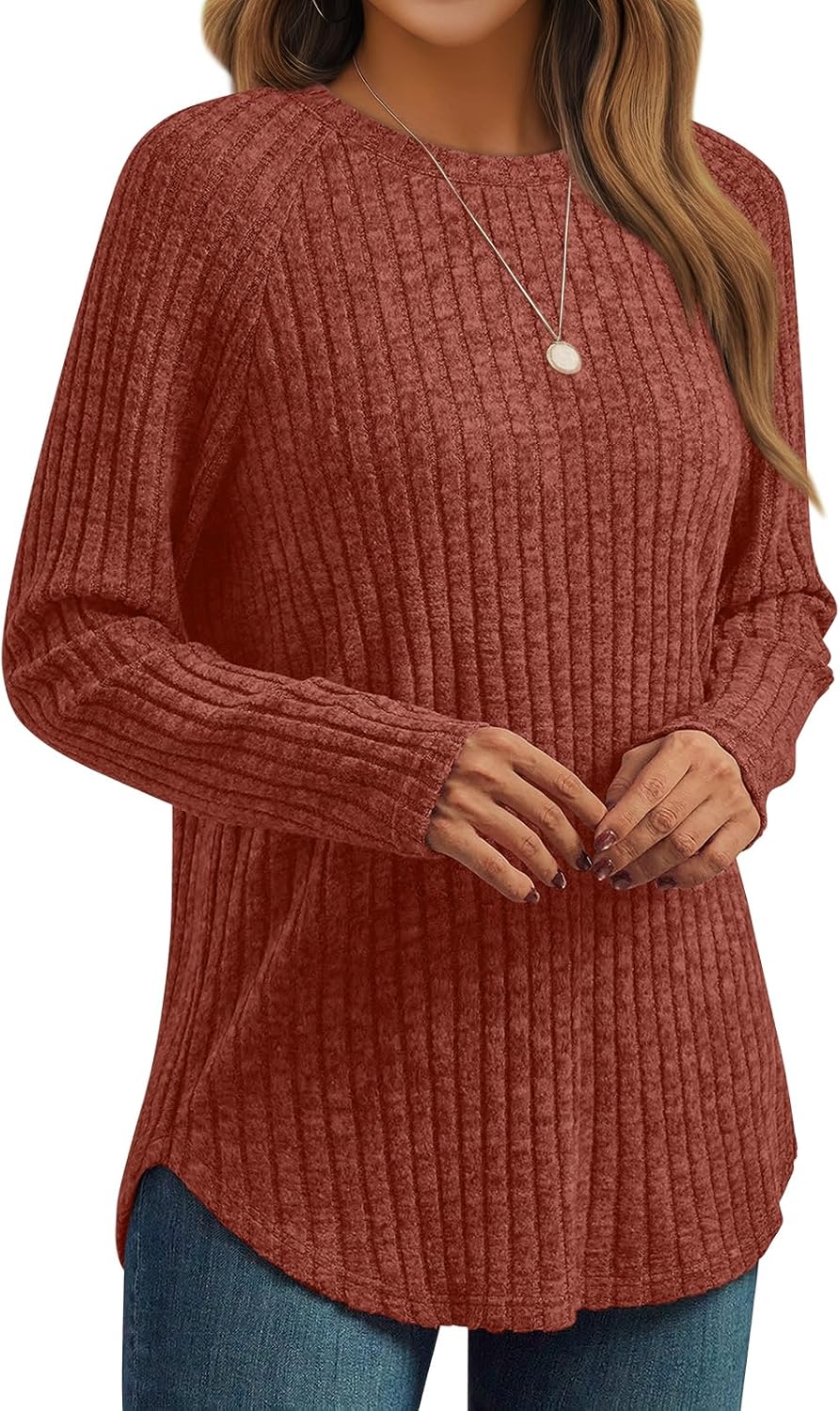 AUTOMET Womens Long Sleeve Shirts Fall Fashion Tops 2025 Blouses Dressy Sweaters Tunic Winter Clothes Casual Outfits