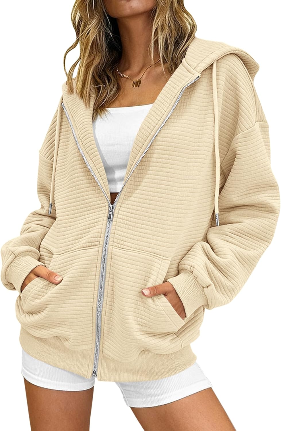 BTFBM Zip Up Hoodie Women Long Sleeve Sweatshirts Fall Outfits 2025 Oversized Hoodies Casual Fashion Jackets