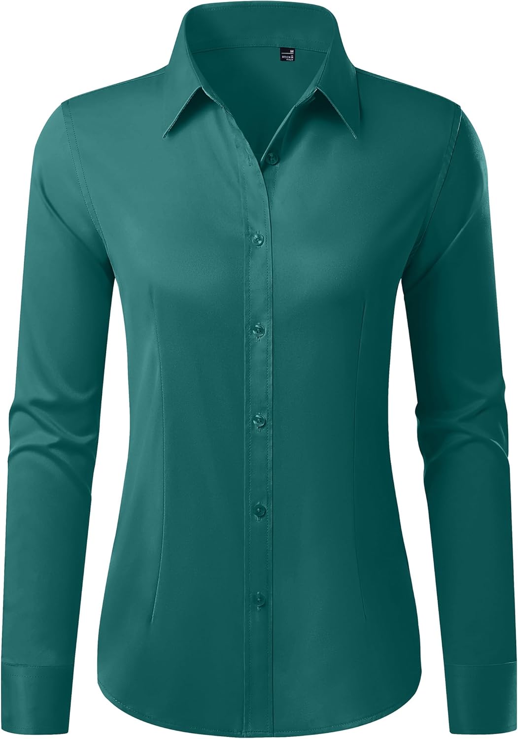 Button Down Shirts for Women Wrinkle Free Dress Shirt Classic Fit Long Sleeve Casual Business Blouse Work