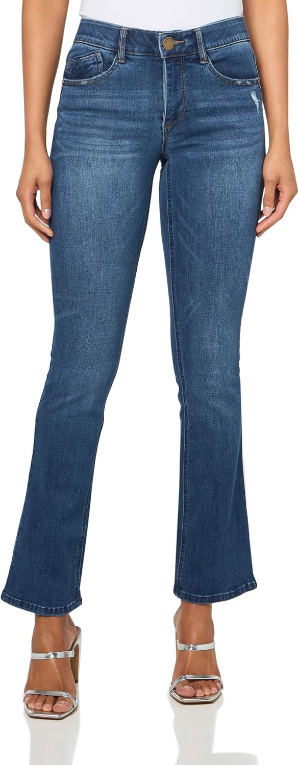 Democracy Womens Ab Solution Itty Bitty Boot Jean