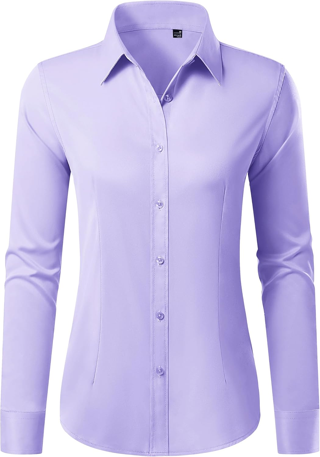 Button Down Shirts for Women Wrinkle Free Dress Shirt Classic Fit Long Sleeve Casual Business Blouse Work