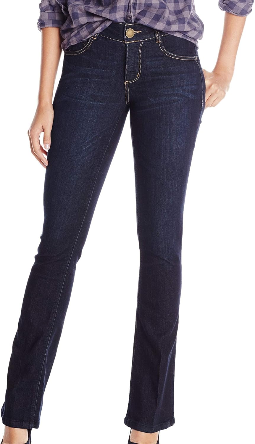 Democracy Womens Ab Solution Itty Bitty Boot Jean