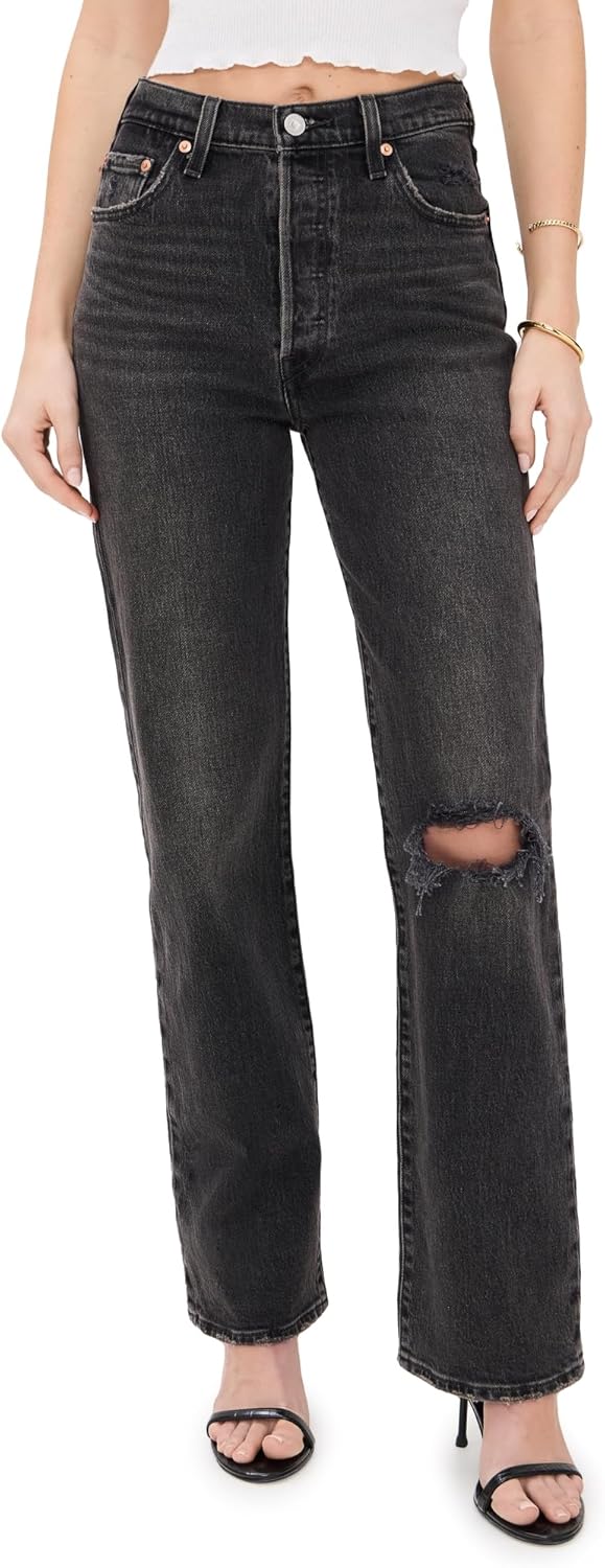 Levi's Womens Ribcage Full Length Jeans