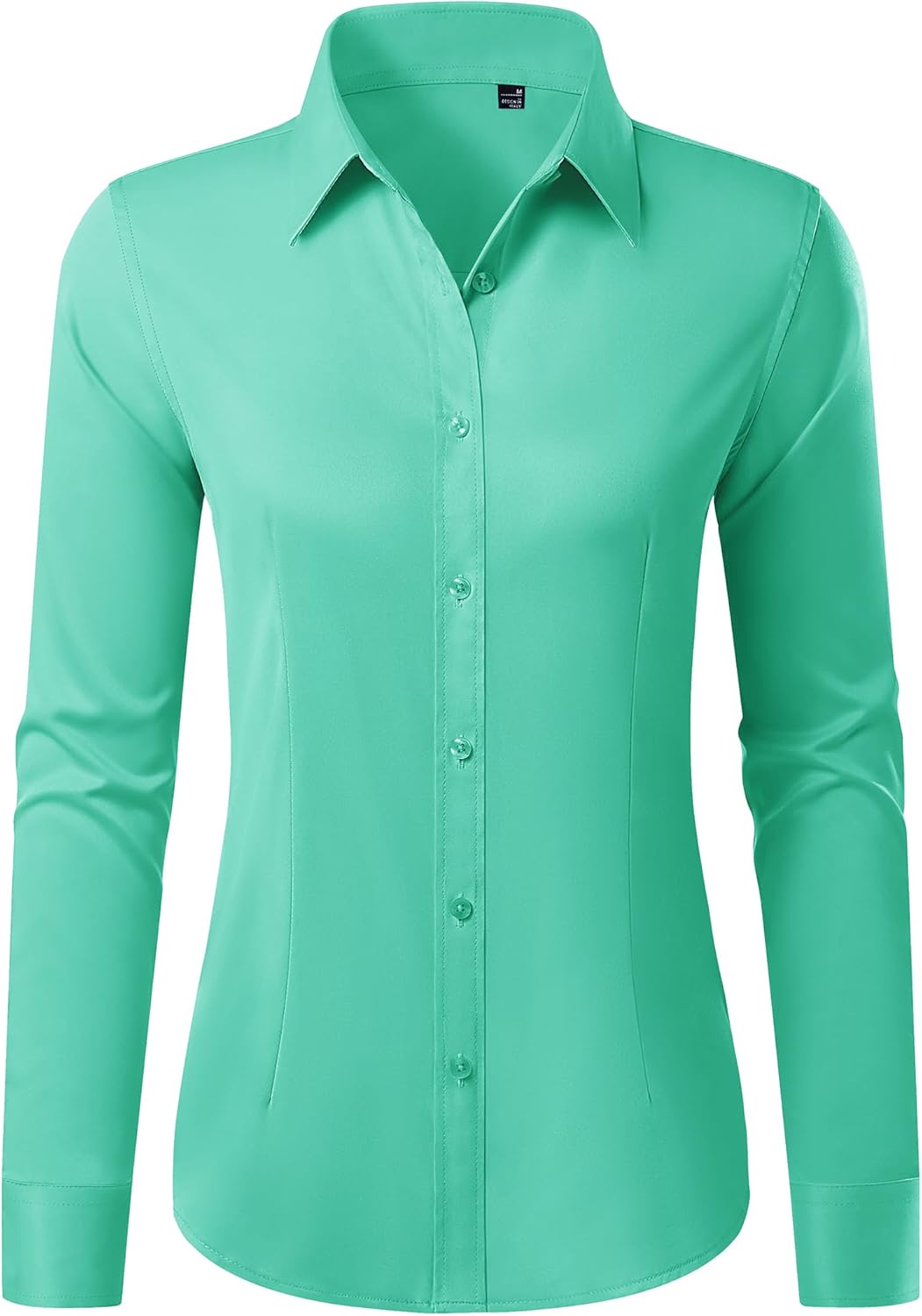 Button Down Shirts for Women Wrinkle Free Dress Shirt Classic Fit Long Sleeve Casual Business Blouse Work