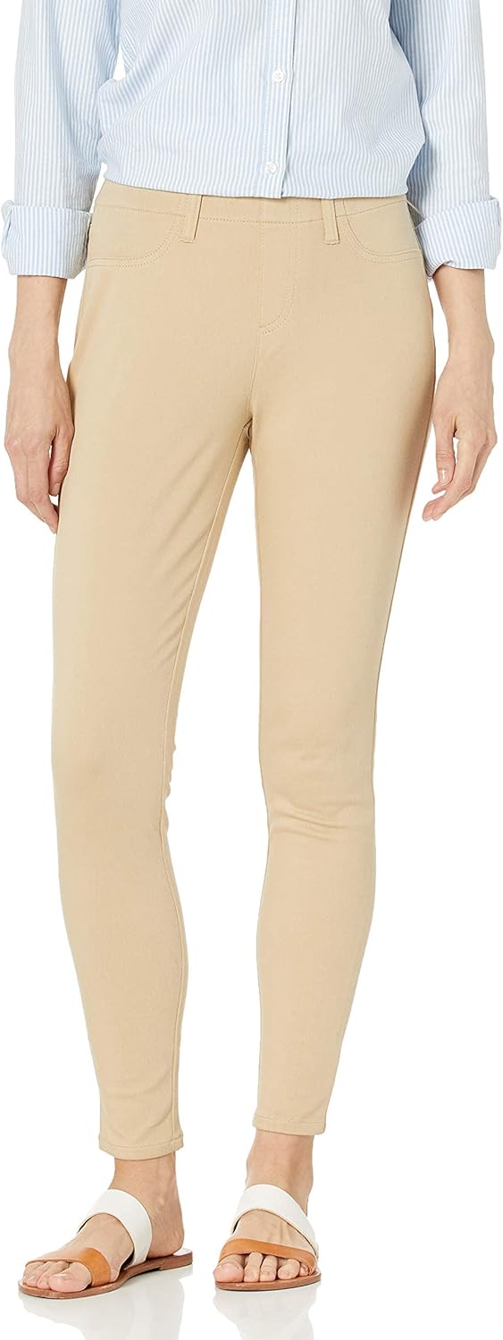 Amazon Essentials womens Pull-On Stretchy Knit Jegging (Available in Plus Size)