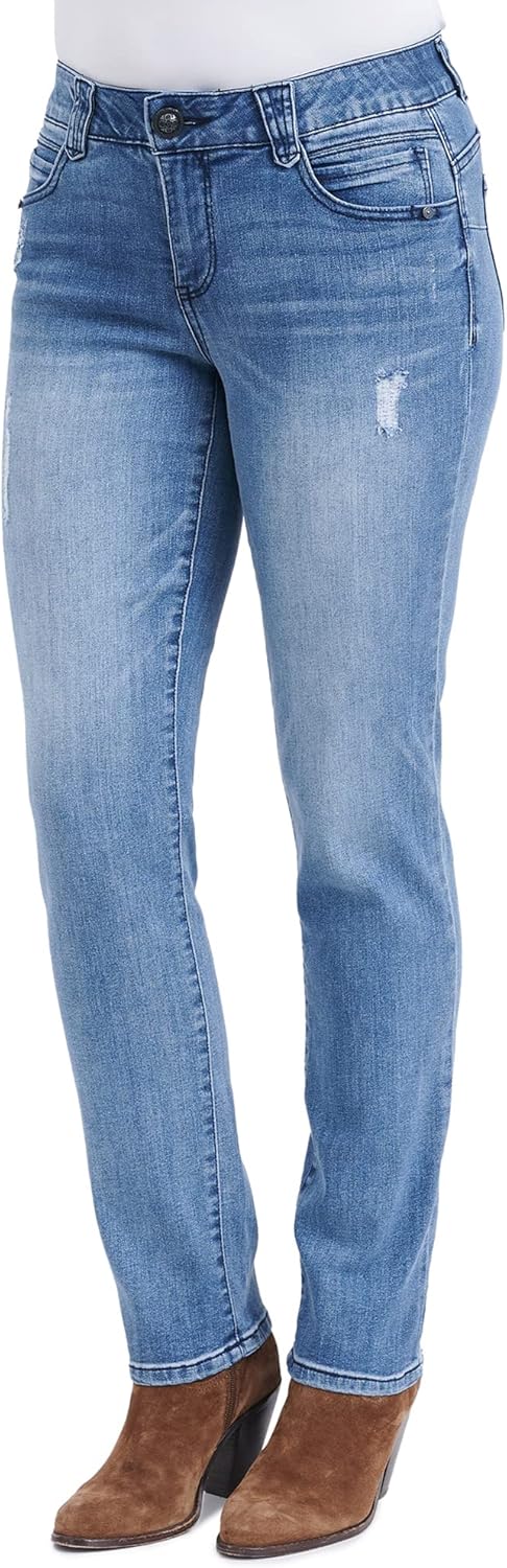 Democracy Womens Ab Solution Straight Leg Jean