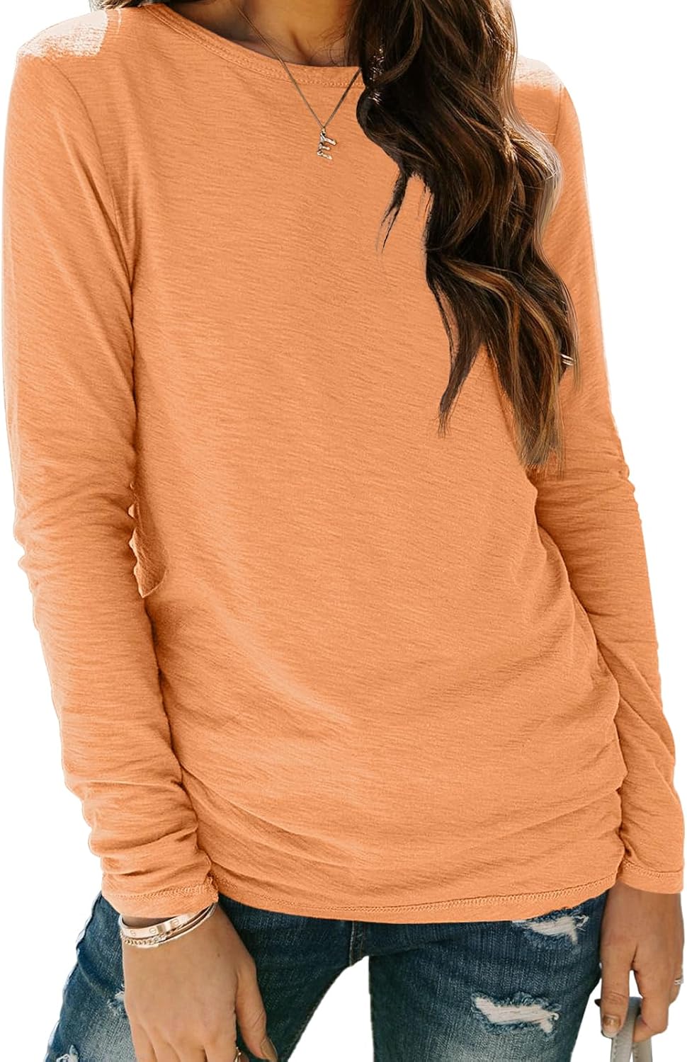 AUTOMET Long Sleeve Shirts for Women Business Casual Tops Fall Fashion Clothes Workout Plus Size Teacher Winter Outfits 2025