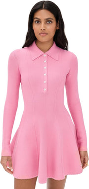 Fleur du Mal Women's Henley Flared Corset Dress