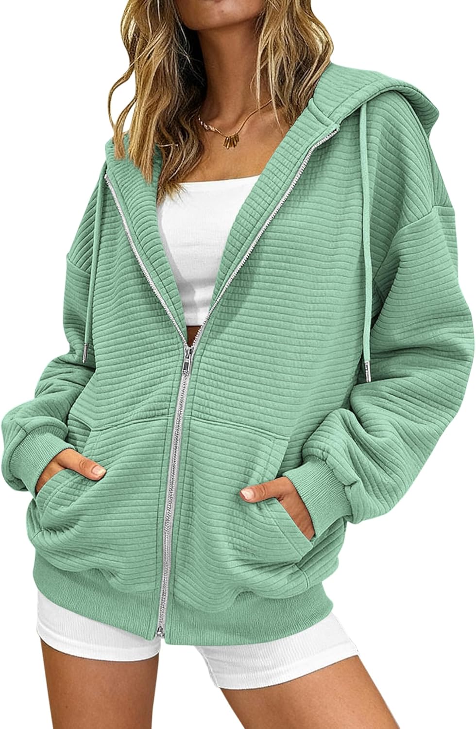 BTFBM Zip Up Hoodie Women Long Sleeve Sweatshirts Fall Outfits 2025 Oversized Hoodies Casual Fashion Jackets